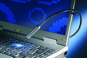 USB-LED лампа для підсвічування клавіатури