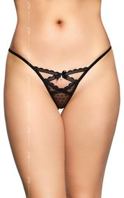 Жіночі стринги - SLC 2021 G-String 2494 - black - S/M