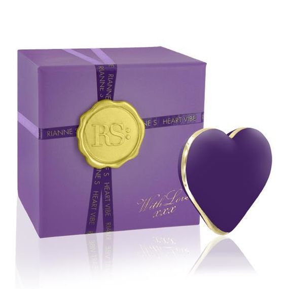 Вібромасажер RS - Icons - Heart Vibe Deep Purple Sex Aura