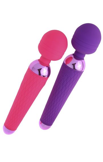 Вибромассажер Purple point 20 режимов вибрации фиолетовый Sex Aura | Зображення 3