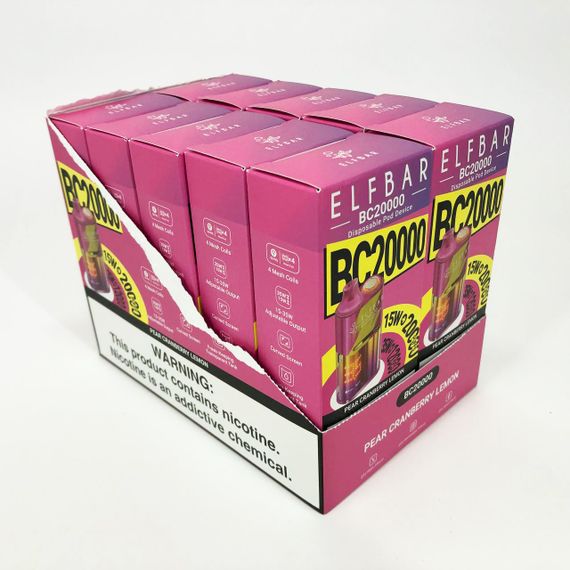 Elf Bar BC20000 смак Груша Журавлина Лимон (Pear Cranberry Lemon) | Зображення 3