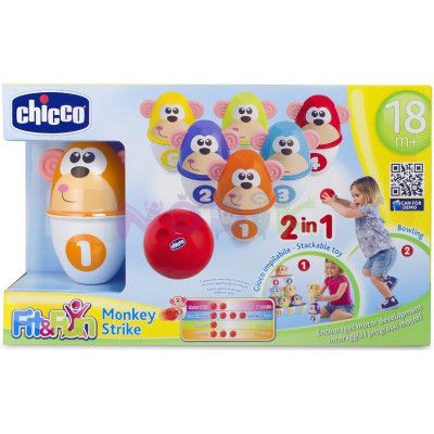 Розвиваюча іграшка Chicco Страйк мавпи (05228.00) | Зображення 1