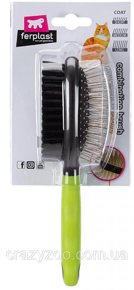 Щітка для котів Ferplast GRO 5806 Double двостороння 23x6.7x5.2 см 85806899 | Зображення 1