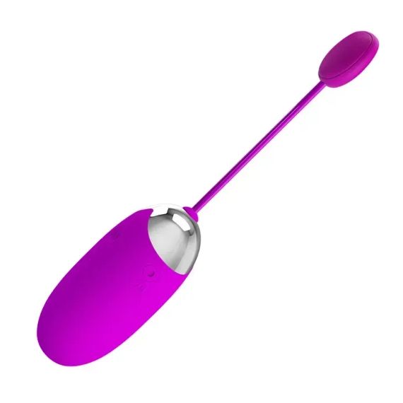 Вибропуля PRETTY LOVE ABNER EGG 12 function vibrations USB, APP Sex Aura | Зображення 4