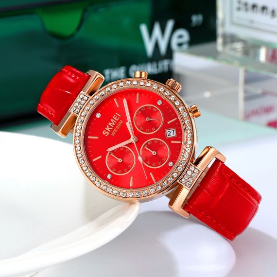 Skmei 2089RGRD Rose Gold-Red | Зображення 2