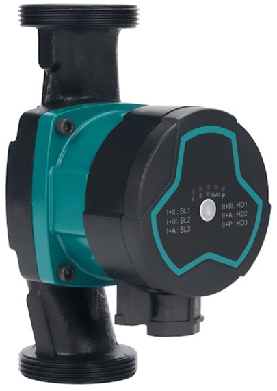 Циркуляційний насос Aquatica GPA25-4/180 III енергозберігаючий, 5-25Вт Hmax 4м Qmax 47л/хв Ø1½" 180мм + гайки (774043) | Зображення 6