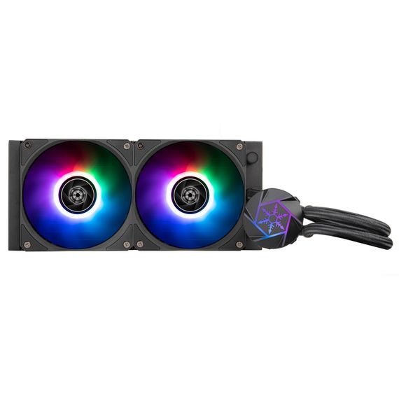 Система рідинного охолодження SilverStone Vida VD240-SLIM, LGA1700, 2066, 2011, 1200, 115x, AM5, AM4 TDP200W (SST-VD240-SLIM) | Зображення 1