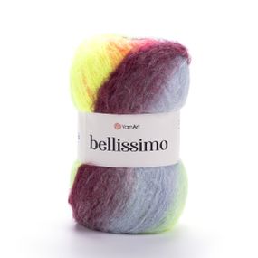 Пряжа YarnArt Bellissimo 1406 нитки для в'язання, плетення, гачкування