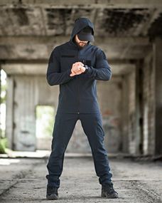 Еластичний тактичний костюм agony синій дснс НП4889