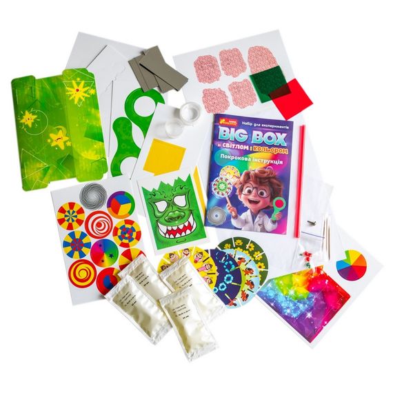 Детский набор для экспериментов "BIG BOX со светом и цветом" 10114169 | Зображення 2
