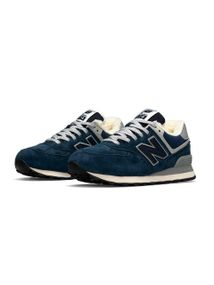 Женские кроссовки 574 Grey Dark Blue Fur 38