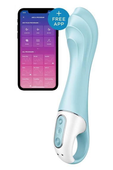 Смарт-вібратор точки G Satisfyer Air Pump Vibrator 5+, надувається Sex Aura