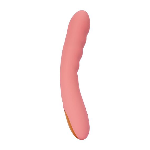 Смарт-вібратор з пульсацією Svakom Ava Neo Peach Pink, 15 режимів роботи, водонепроникний | Зображення 2