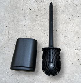 Силіконовий йоржик для унітазу з гнучкою щіткою