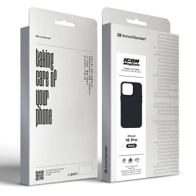 Чехол для мобильного телефона Armorstandart ICON2 MagSafe Apple iPhone 16 Pro Black (ARM78675) | Зображення 1