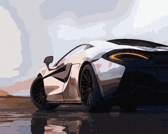 Картина по номерам "Стальная мечта" KHO2522 40х50 см