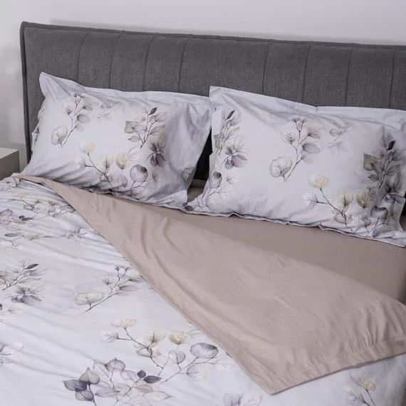 Постільна білизна євро Viluta Brushed Warm Cotton WC 06 220х200 см | Зображення 2