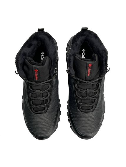Зимние мужские кроссовки Trailstorm Black Red Fur , Вьетнам 45 29 | Зображення 1