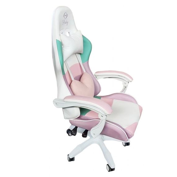 Кресло геймерское Bonro Lady 813 розово-фиолетовое игровое компьютерное 42300099 | Зображення 2