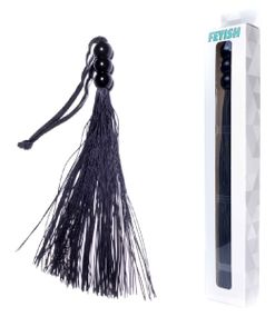 Силиконовый флогер ( длина 26 см ) Fetish Boss Series - Silicone Whip Black 10", BS6100037 sexstyle