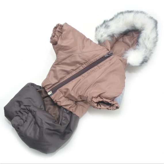 Комбінезон для собак Дуэт коричневий. №5 58х86 см | Зображення 4