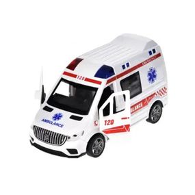 Детская инерционная машинка "Скорая помощь" YM-9930F(Ambulance) звуковые эффекты