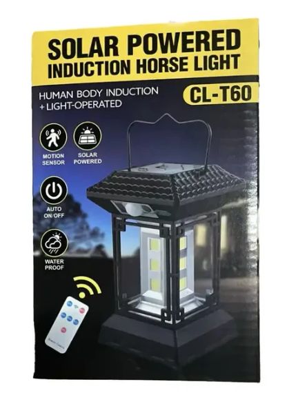 Фонарь кемпинговый MHZ CL-T60 с солнечной батареей и датчиком движения 8837 | Зображення 2