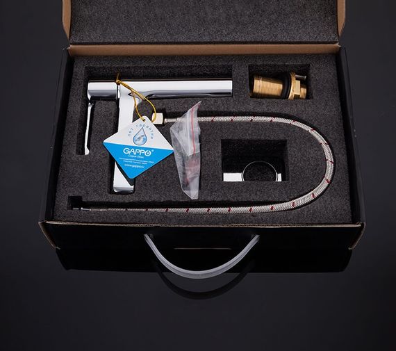 Змішувач для умивальника Gappo Tomahawk G1002-2 | Зображення 3