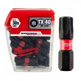 Біти Milwaukee для Шуруповерта shockwave tx40 x 25 мм 4932430889