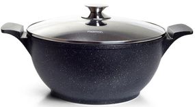 Каструля Fissman Grande 7.7л з антипригарним покриттям TouchStoneForte