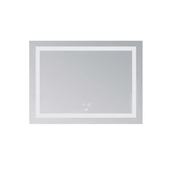Зеркало Lidz Kubis (KU1) 700х500 с LED-подсветкой Touch, с антизапотеванием, с диммером, рег. яркости LD78LF90448485 | Зображення 2