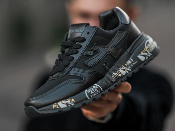 Чоловічі кросівки PREMIATA Black | Зображення 4