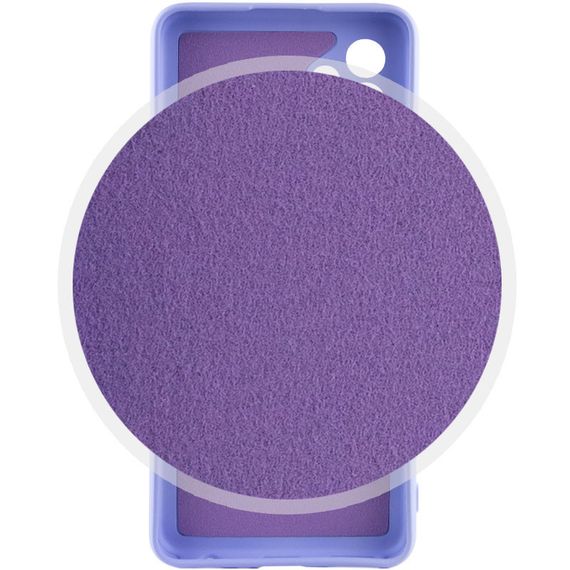 Чохол Silicone Cover Lakshmi Full Camera (A) для Samsung Galaxy A23 4G Full camera, Бузковий/Dasheen | Зображення 2