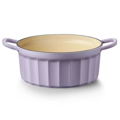 Гусятниця Buydeem CP521 Petal Purple чавунна емальована 2.9 л (CP521-PP) | Зображення 1
