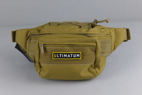 Поясна сумка ULTIMATUM RT-9000,Чоловіча  тактична нагрудна поясна сумка бананка Койот
