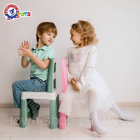 Детский стул "Kids Chair" 0181TXK зеленый, до 75 кг | Зображення 5