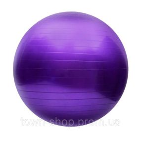Мяч для фитнеса B6580(Violet) 65 см, фиолетовый