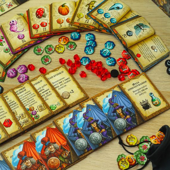 Настільна гра Пройдисвіти Кведлінбурга: Відьми-травниці (доповнення) | Зображення 9