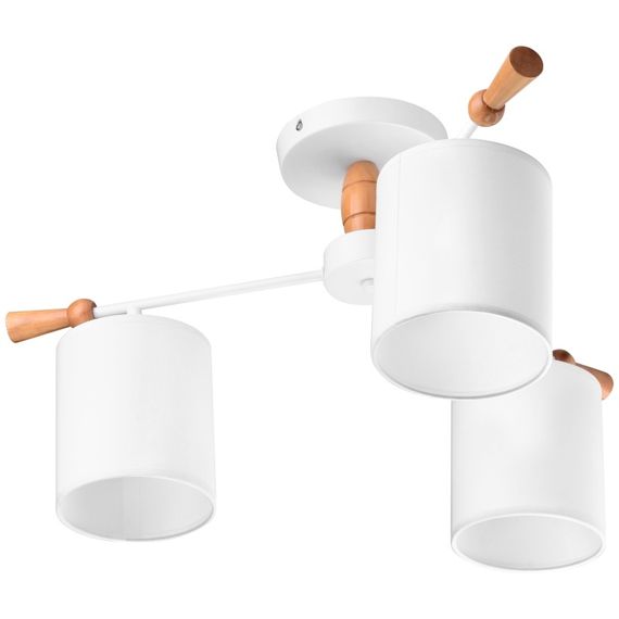 Люстра потолочная E14 40W WH (BKL-641C/3) | Зображення 1