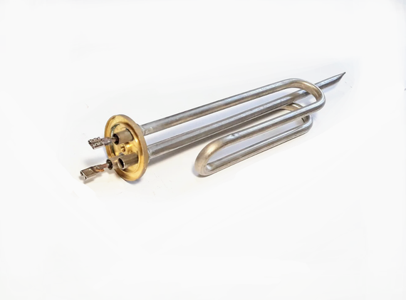 Тен 2000W для бойлера Ariston (Арістон)на фланці 48мм з видовженими контактами (Україна)