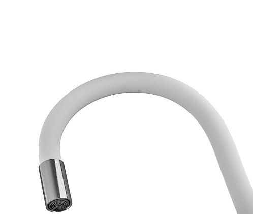 Змішувач для кухні Mixxus Magnum 011 (Nut) White-CHR.Refl.White (MI6204) | Зображення 2