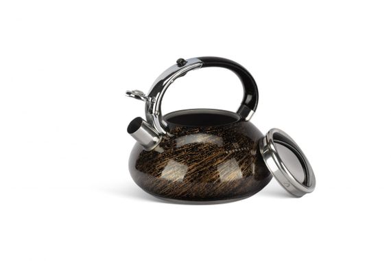 Чайник із свистком Edenberg EB-1900-Bronze 3 л бронзовий | Зображення 2