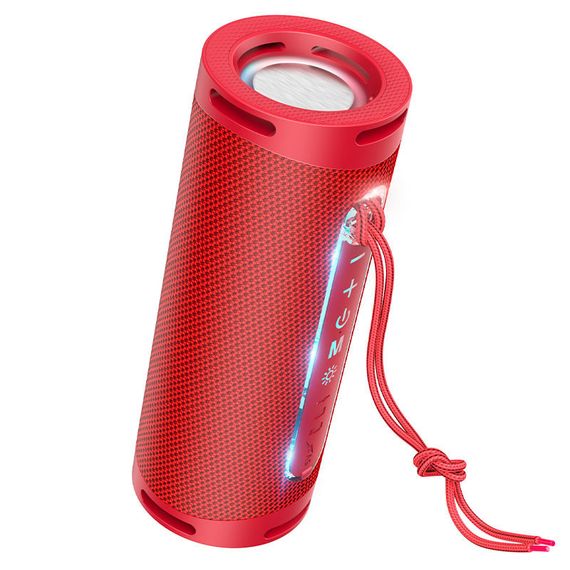 Bluetooth Колонка Hoco HC9 Dazzling pulse sports Червоний | Зображення 1