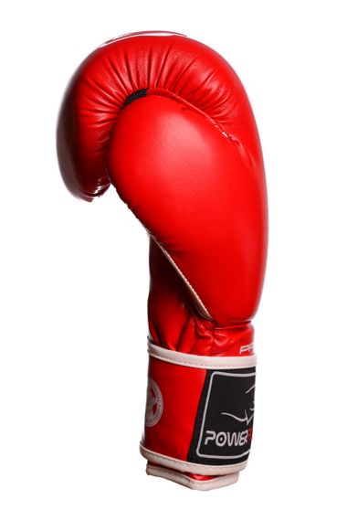 Боксерські рукавиці PowerPlay 3018 Jaguar Червоні 12 унцій | Зображення 2