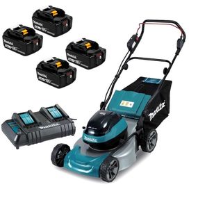 Газонокосарка акумуляторна Makita DLM466 BEO2 (46 см, 20-75 мм, 60 л, BL, LXT)