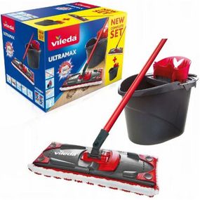 Набор для уборки Vileda UltraMax 155737 с микрофибровой насадкой (UA-01)