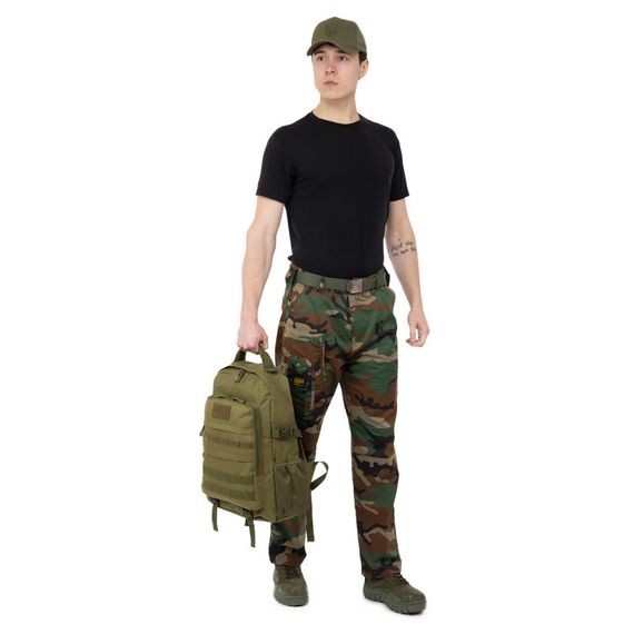 Рюкзак тактичний штурмовий Military Rangers ZK-9114 Олива | Зображення 9