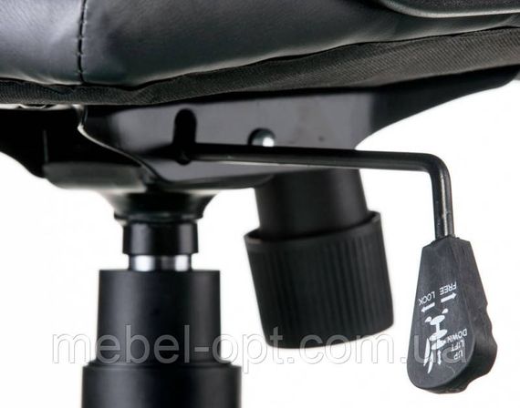 Офисное кресло Mezzo black - red, Tilt с регулировкой качания под вес пользователя | Зображення 8