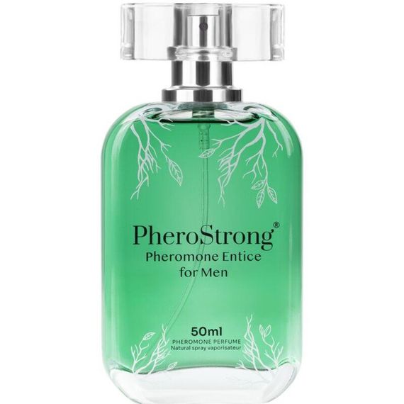 Парфуми чоловічі PheroStrong Pheromone Entice for Men з феромонами, 50 мл Sex Aura | Зображення 1