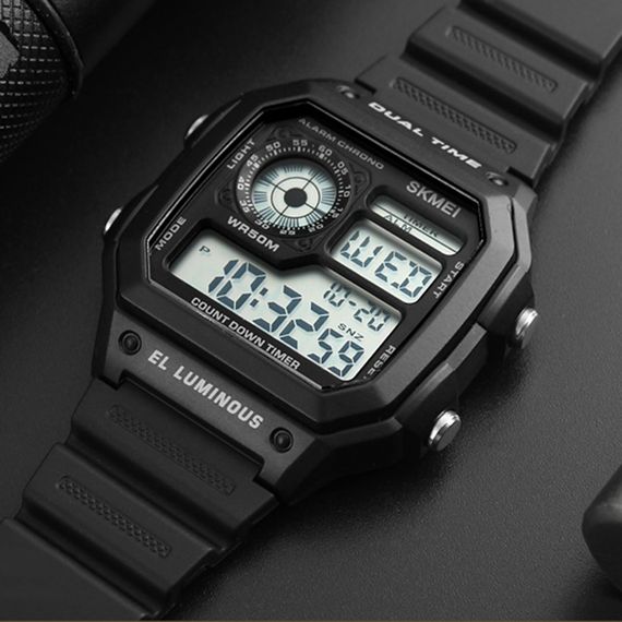 Чоловічий годинник Skmei 1299BK Black. | Зображення 2